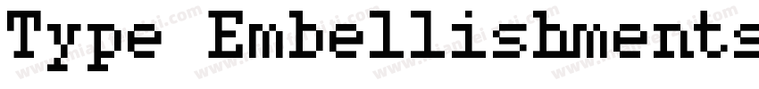 Type Embellishments字体转换
